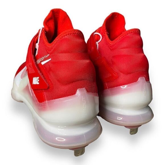 Nike Force Zoom Trout 7 Baseball Cleats Red White Mens size 10 DC9904-602 New - Picture 5 of 7